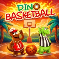 Play Dino Basketball now!