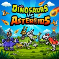 Play Dinosaurs vs Asteroids now!