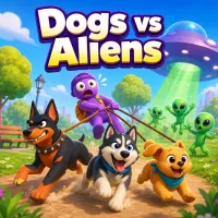Play Dogs vs Aliens now!