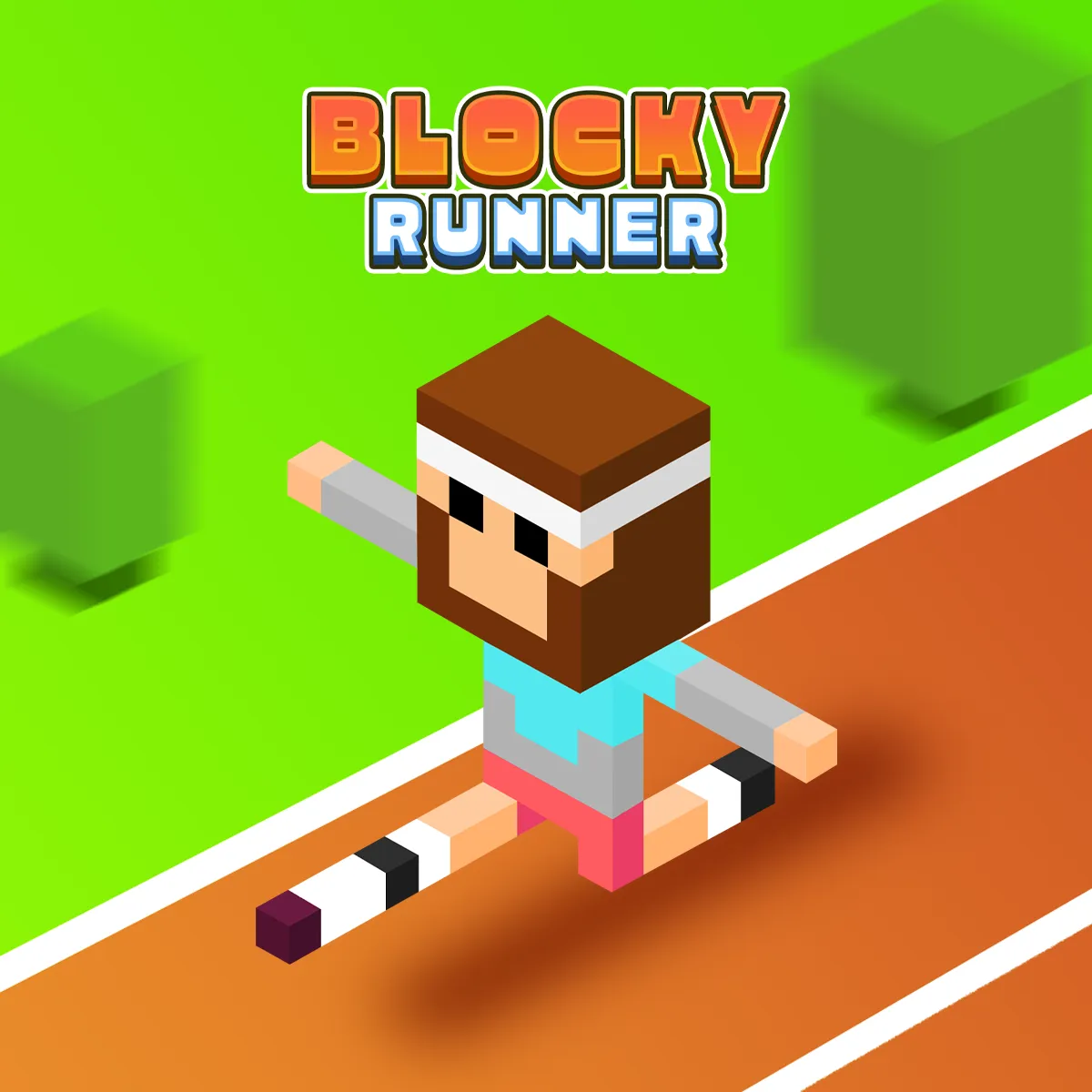 PLay Blocky Runner now!