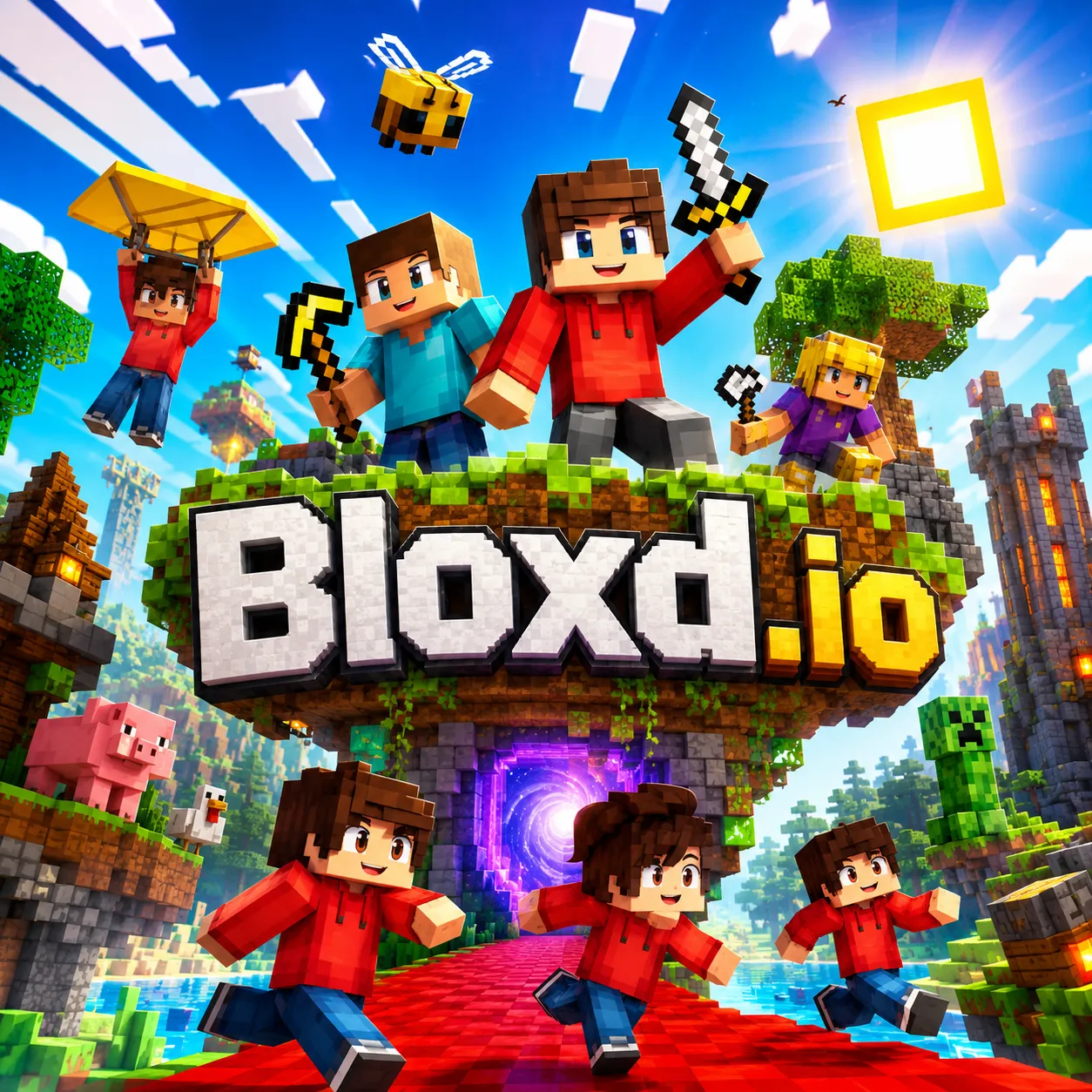 PLay Bloxd.io now!