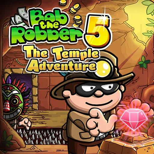 PLay Bob The Robber 5 Temple Adventure now!