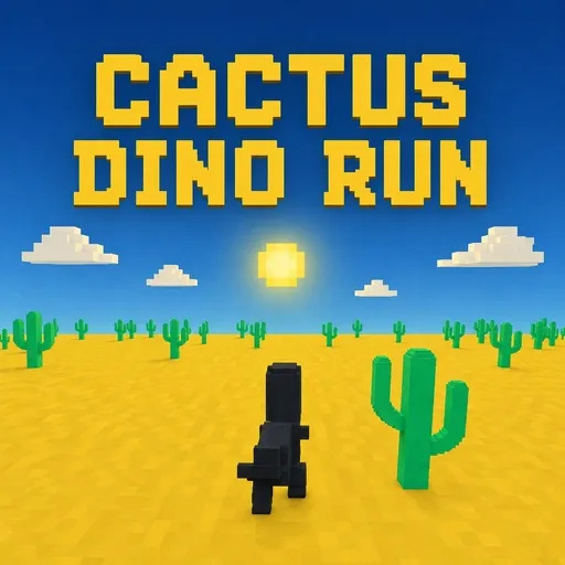 PLay Cactus Dino Run now!