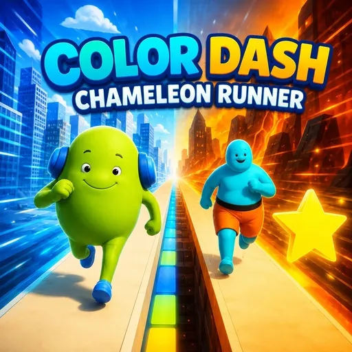 PLay Color Dash - Chameleon Runner now!