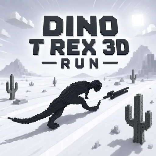 PLay Dino T Rex 3D Run now!