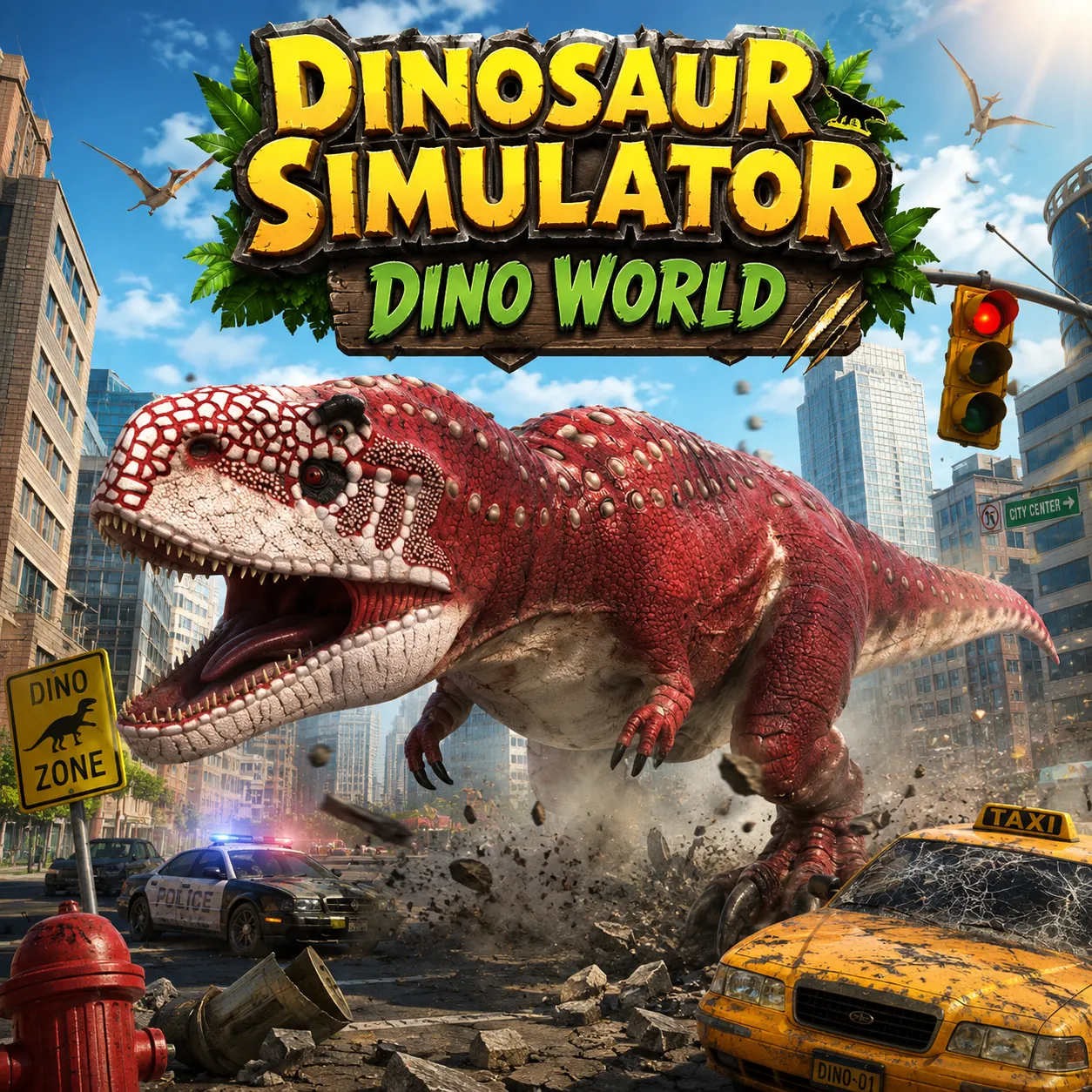 PLay Dinosaur Simulator Dino World now!