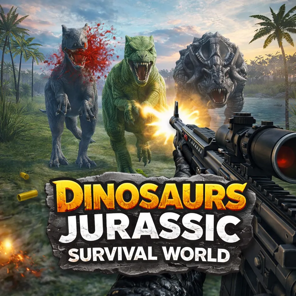 PLay Dinosaurs Jurassic Survival World now!