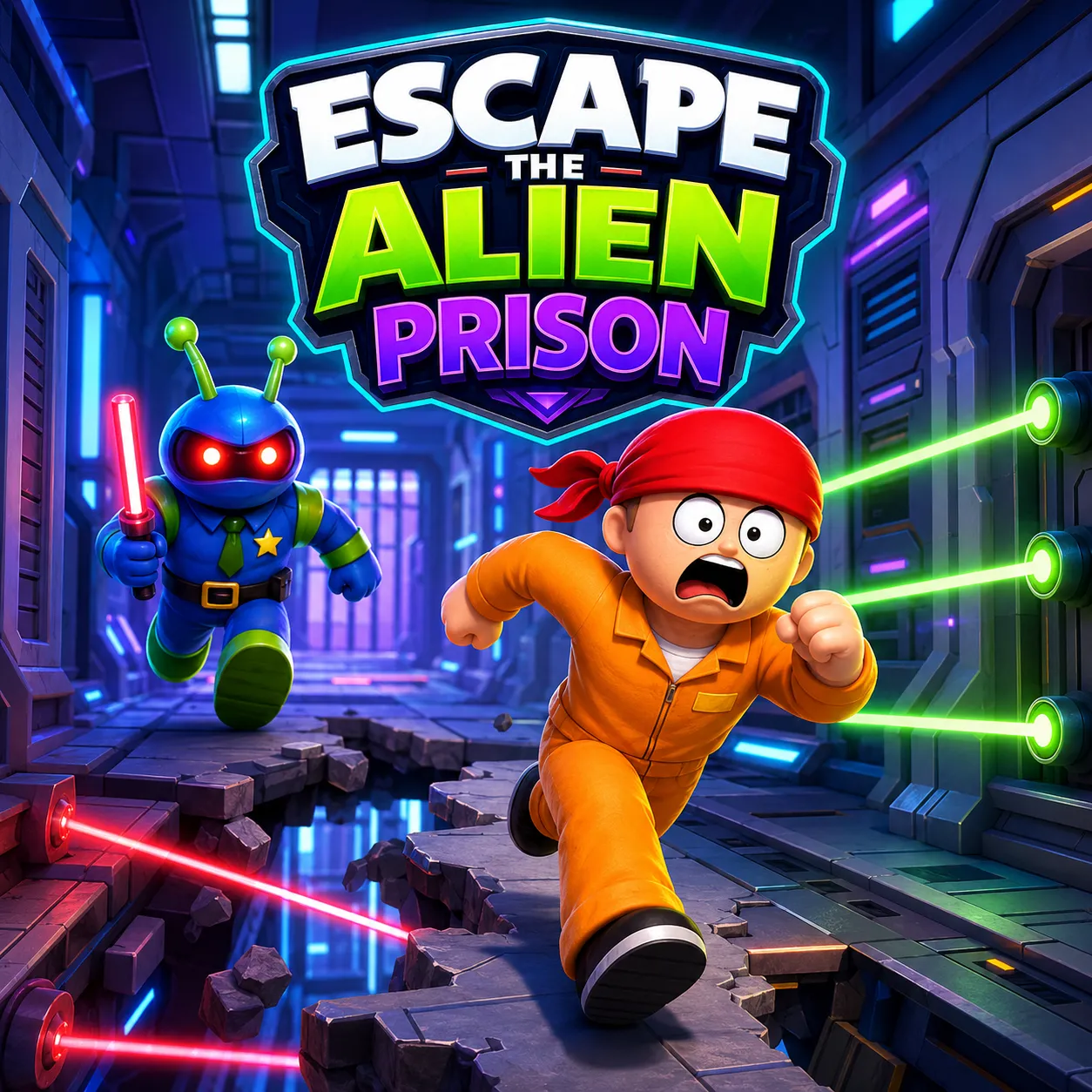 PLay Escape the Alien Prison now!