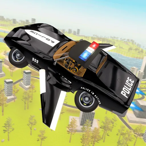 PLay Flying Car Game Police Games now!