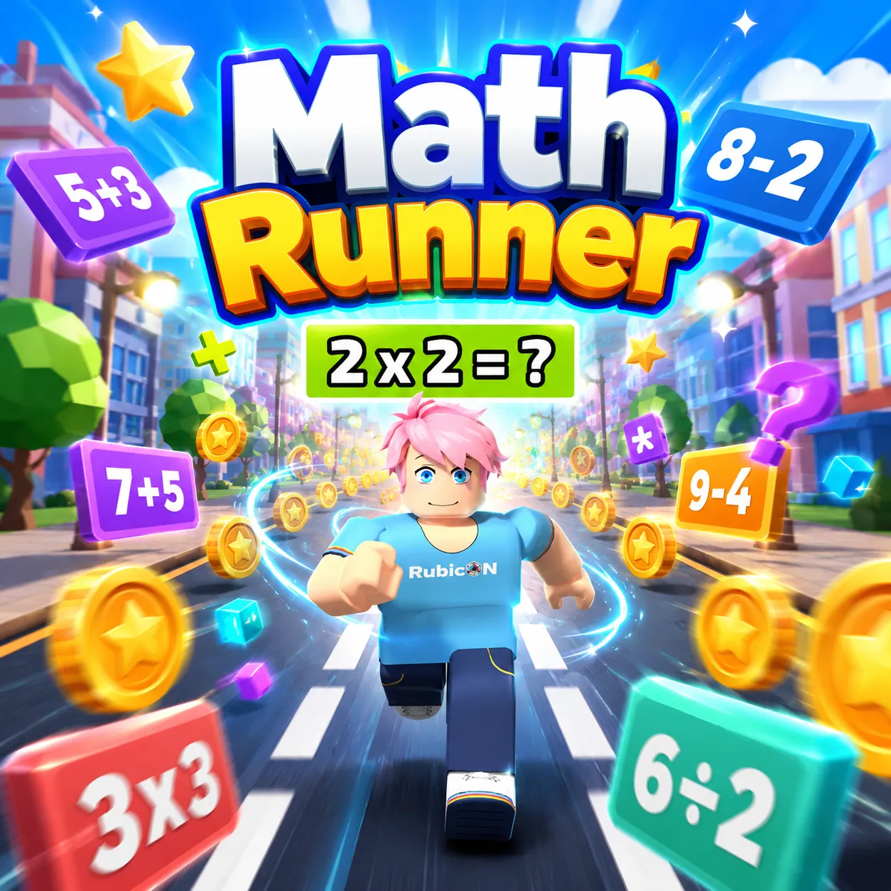 PLay Math Runner now!