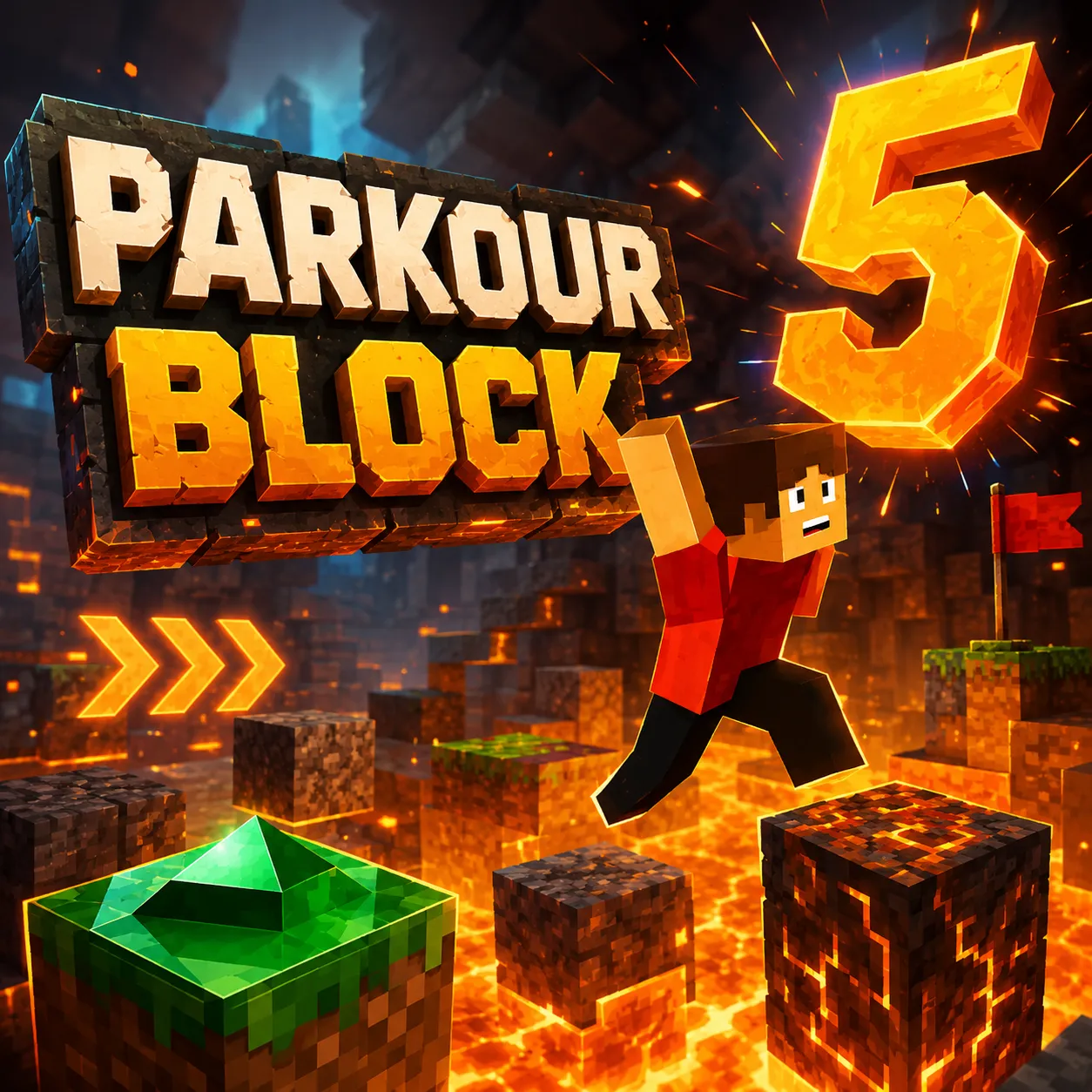 PLay Parkour Block 5 now!