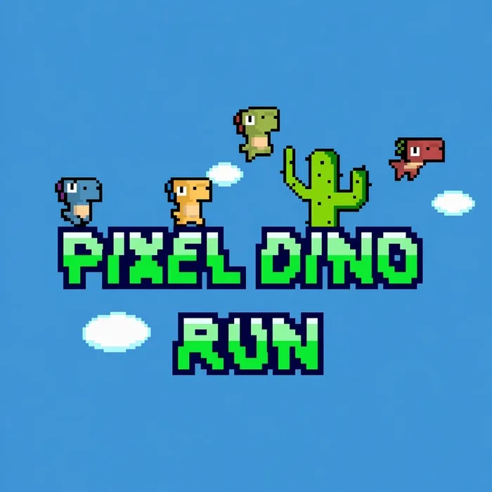 PLay Pixel Dino Run now!