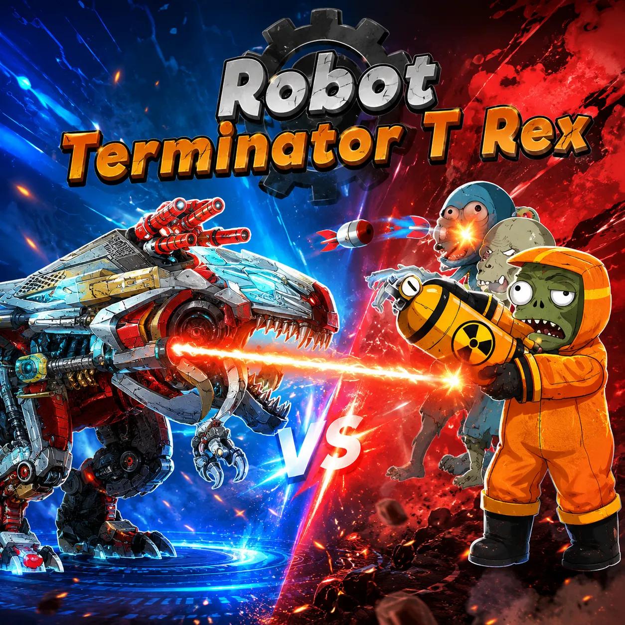 PLay Robot Terminator T Rex now!
