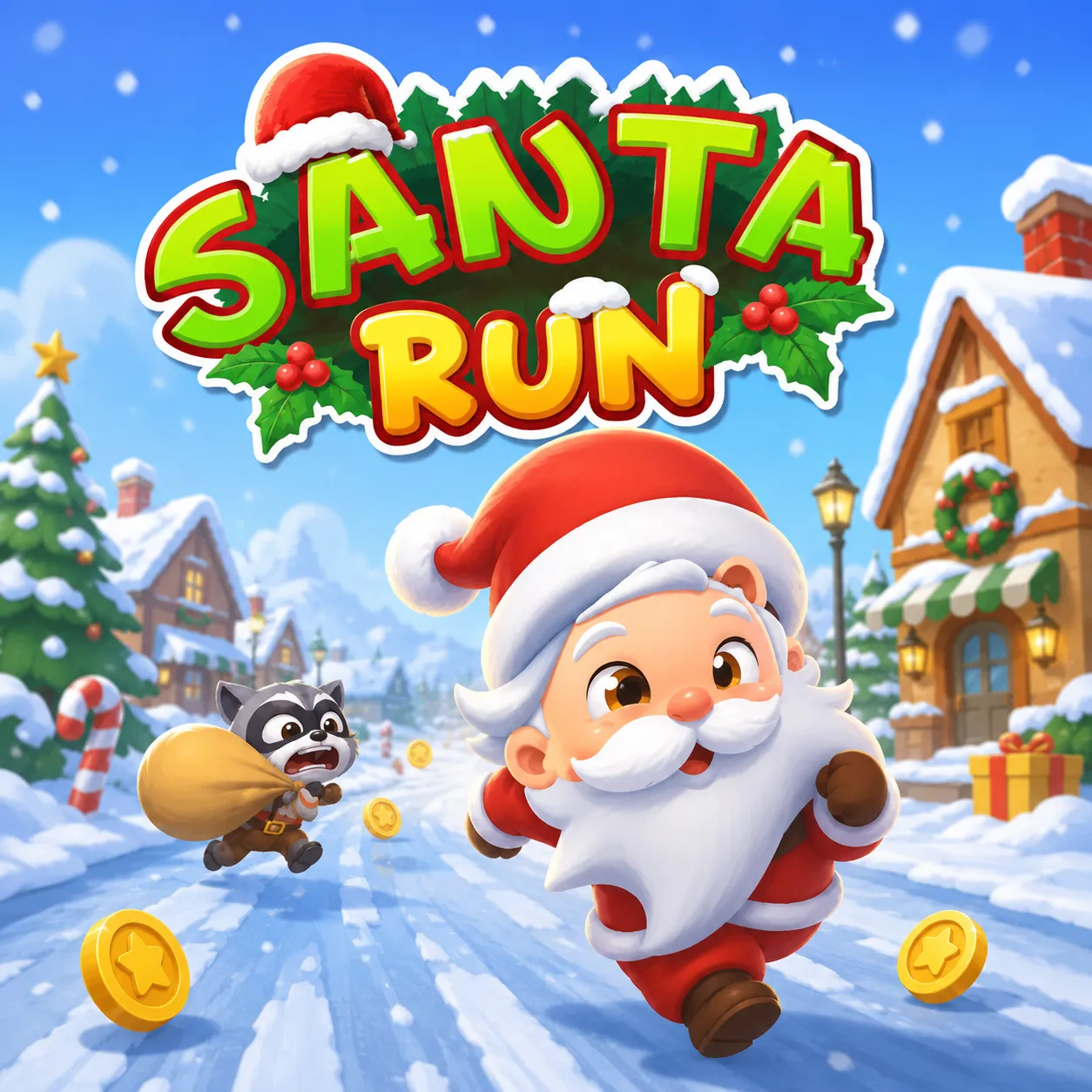 PLay Santa Run now!