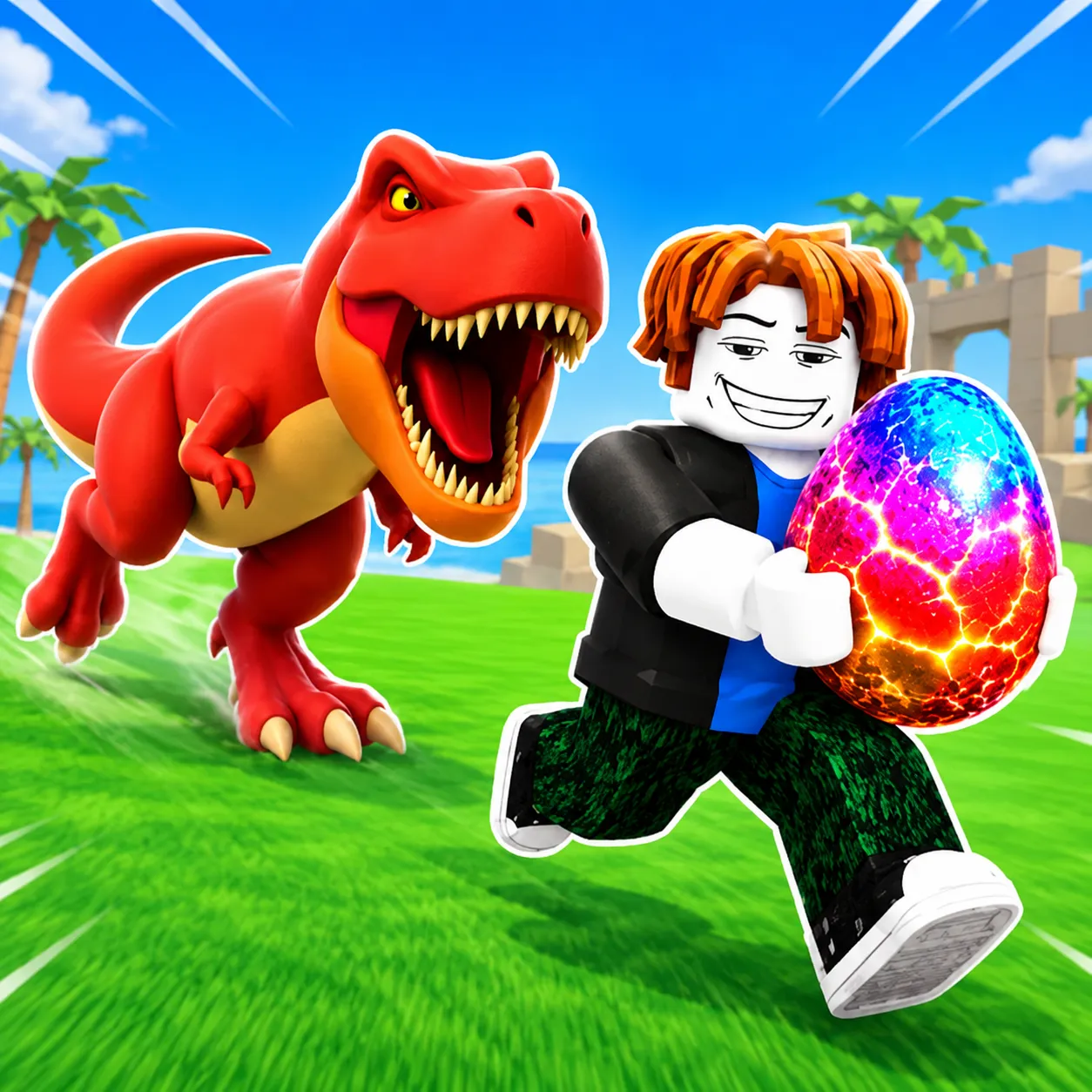 PLay Steal En Dino Egg! (Online) now!