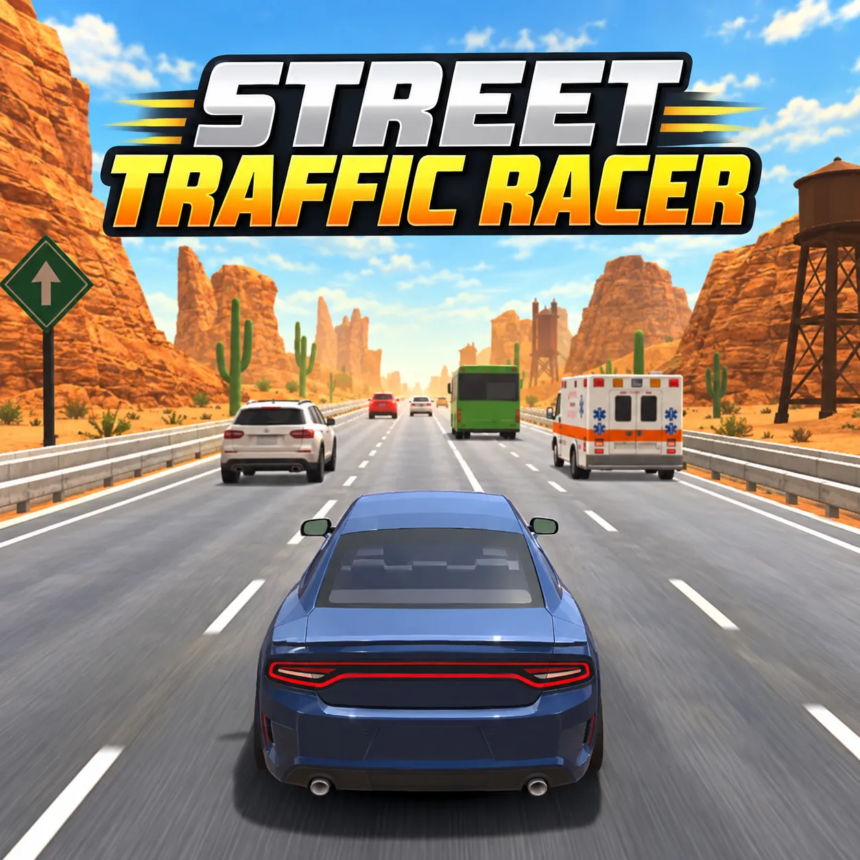 PLay Street Traffic Racer now!