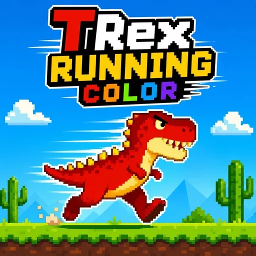 PLay TRex Running Color now!